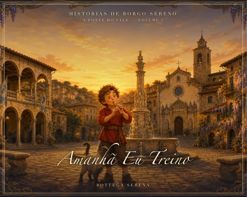 Capa do volume 1 — Amanhã Eu Treino