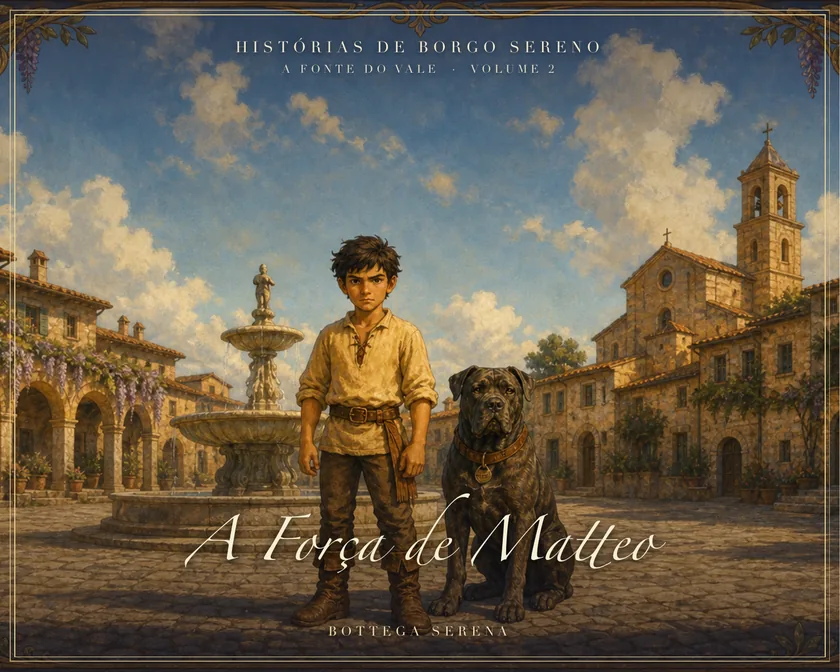 Capa do volume 2 — A Força de Matteo